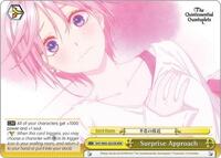 Surprise Approach RRR waifu card — Weiss Schwarz