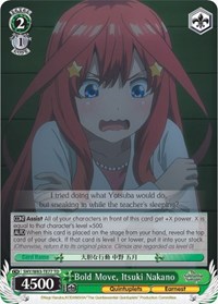 Itsuki Nakano TrialDeck waifu card — Weiss Schwarz