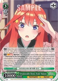 Itsuki Nakano C waifu card — Weiss Schwarz