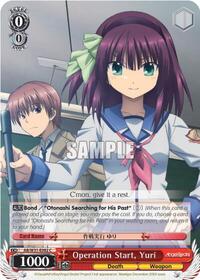 Yuri C waifu card — Weiss Schwarz