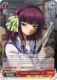 Yuri C waifu card — Weiss Schwarz