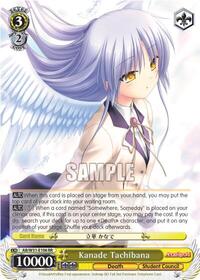 Kanade Tachibana RR waifu card — Weiss Schwarz