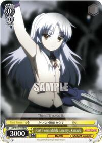 Kanade TrialDeck waifu card — Weiss Schwarz