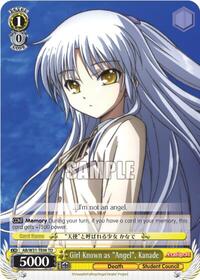 Kanade TrialDeck waifu card — Weiss Schwarz