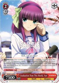 Yuri U waifu card — Weiss Schwarz