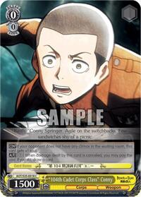 "104th Cadet Corps Class" Conny C waifu card — Weiss Schwarz
