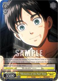"Memories of the Past" Eren C waifu card — Weiss Schwarz