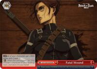 Fatal Wound RRR waifu card — Weiss Schwarz