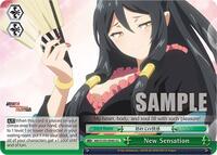 New Sensation CC waifu card — Weiss Schwarz