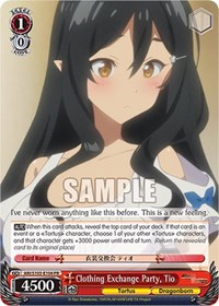 Tio Promo waifu card — Weiss Schwarz