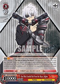 Hajime R waifu card — Weiss Schwarz