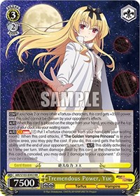 Yue RR waifu card — Weiss Schwarz