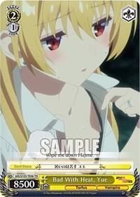 Yue TrialDeck waifu card — Weiss Schwarz