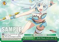 Let's Go! TrialDeck waifu card — Weiss Schwarz