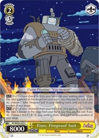 Finn: Fireproof Suit C waifu card — Weiss Schwarz