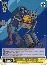 Jake: Fireproof Suit C waifu card — Weiss Schwarz