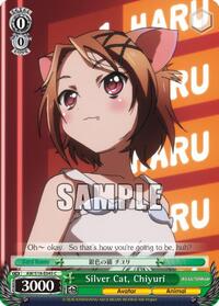 Chiyuri C waifu card — Weiss Schwarz