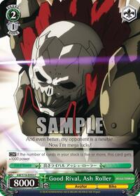 Ash Roller C waifu card — Weiss Schwarz
