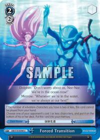 Forced Transition C waifu card — Weiss Schwarz