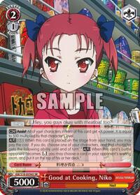 Niko SR waifu card — Weiss Schwarz