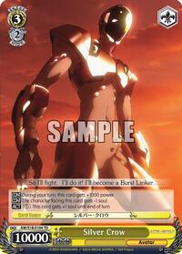 Silver Crow TrialDeck waifu card — Weiss Schwarz
