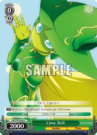 Lime Bell U waifu card — Weiss Schwarz
