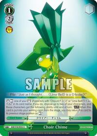 Choir Chime U waifu card — Weiss Schwarz