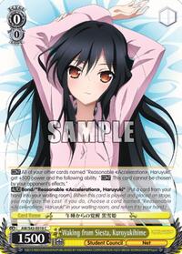 Kuroyukihime C waifu card — Weiss Schwarz