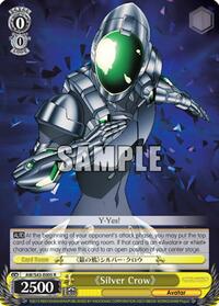 "Silver Crow" R waifu card — Weiss Schwarz