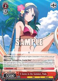 Pado R waifu card — Weiss Schwarz