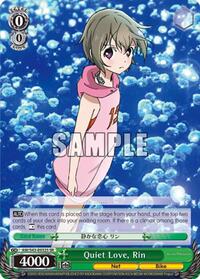 Rin (SR) SR waifu card — Weiss Schwarz
