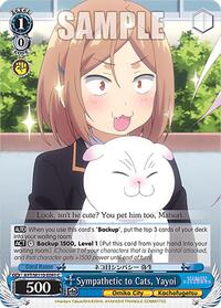 Yayoi C waifu card — Weiss Schwarz
