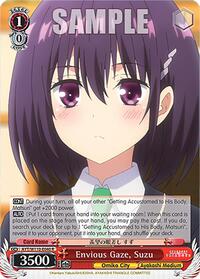 Suzu R waifu card — Weiss Schwarz