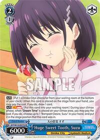 Suzu SR waifu card — Weiss Schwarz