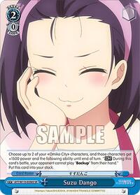 Suzu Dango SR waifu card — Weiss Schwarz