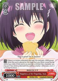 Suzu U waifu card — Weiss Schwarz