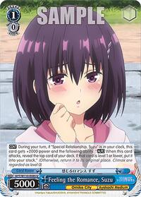 Suzu U waifu card — Weiss Schwarz