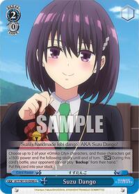 Suzu Dango U waifu card — Weiss Schwarz