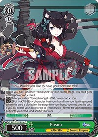 Fusou C waifu card — Weiss Schwarz