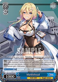 Marblehead C waifu card — Weiss Schwarz