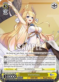 Victorious TrialDeck waifu card — Weiss Schwarz