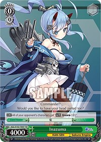 Inazuma TrialDeck waifu card — Weiss Schwarz