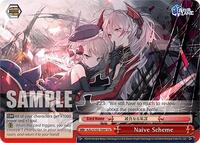 Naive Scheme TrialDeck waifu card — Weiss Schwarz