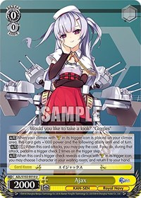 Ajax U waifu card — Weiss Schwarz