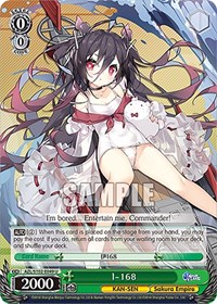 I-168 U waifu card — Weiss Schwarz