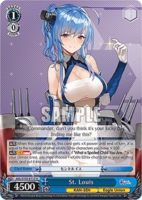 St. Louis U waifu card — Weiss Schwarz