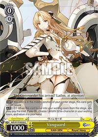 Vanguard C waifu card — Weiss Schwarz