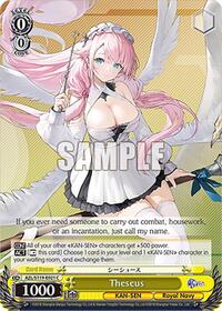 Theseus C waifu card — Weiss Schwarz