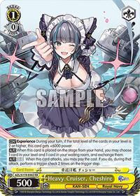 Cheshire RR waifu card — Weiss Schwarz