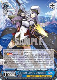 Enterprise RR waifu card — Weiss Schwarz
